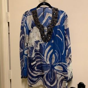 Kay Celine Ladies Silk coverup tunic